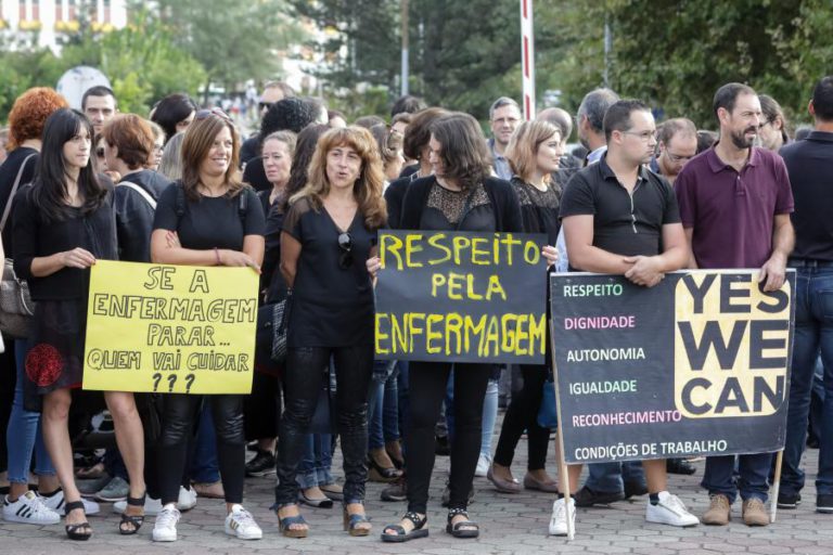 ENFERMEIROS MARCAM GREVE NACIONAL PARA 20 E 21 DE SETEMBRO