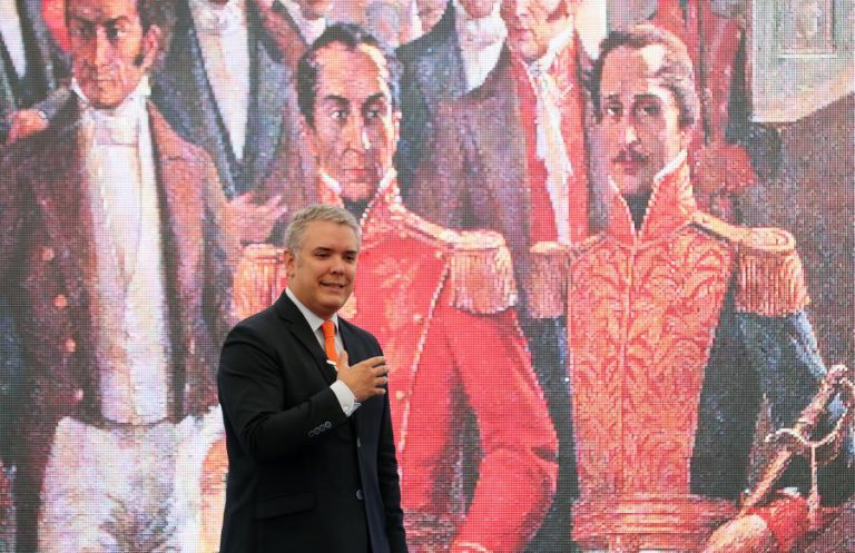PACTO PARA DESENVOLVIMENTO DA COLÔMBIA É PRINCIPAL OBJETIVO DO NOVO PR IVÁN DUQUE