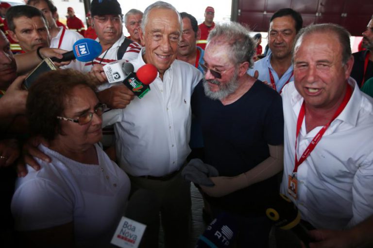 MARCELO ELOGIA “FORÇA E DETERMINAÇÃO” DAS POPULAÇÕES AFETADAS PELOS INCÊNDIOS DE 2017