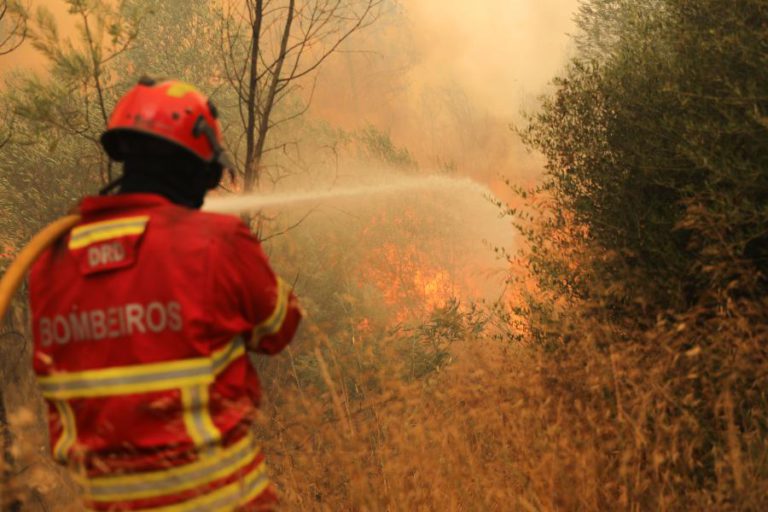 DOIS FOGOS NO DISTRITO DE VIANA DO CASTELO MOBILIZAM 129 OPERACIONAIS