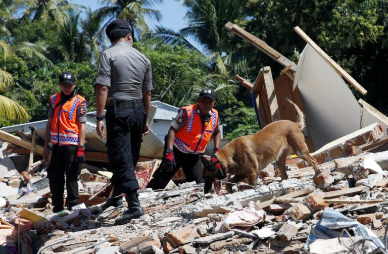 NOVO BALANÇO APONTA PARA 164 MORTOS APÓS SISMO NA INDONÉSIA
