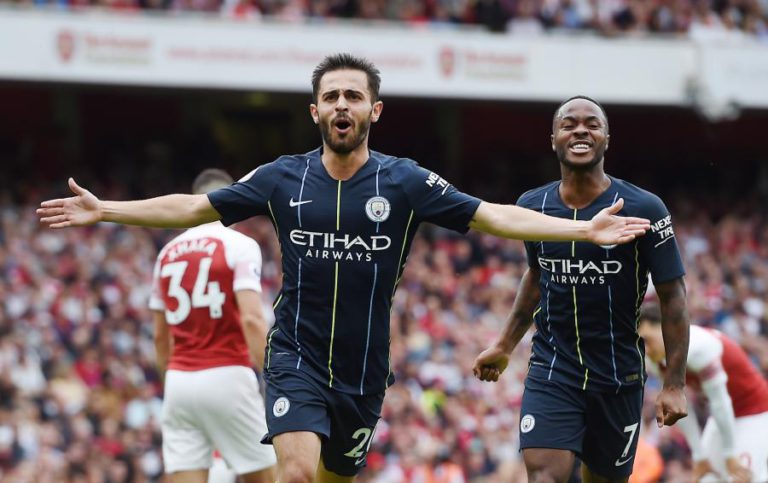 BERNARDO SILVA MARCA NA ESTREIA VITORIOSA DO CAMPEÃO MANCHESTER CITY