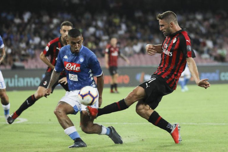NÁPOLES IGUALA JUVENTUS NO TOPO COM GRANDE REVIRAVOLTA SOBRE O AC MILAN