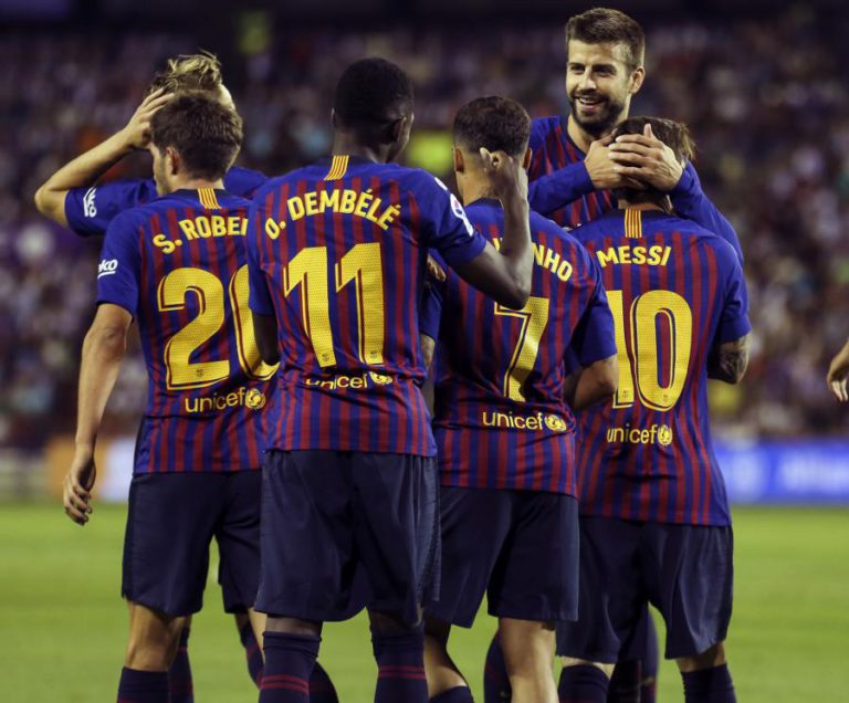 BARCELONA ISOLA-SE NA FRENTE, ATLÉTICO DE MADRID SOMA PRIMEIRO TRIUNFO