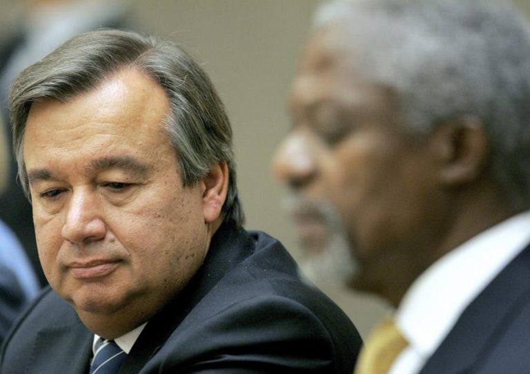 ANTÓNIO GUTERRES LEMBRA KOFI ANNAN COMO “FORÇA QUE GUIOU O BEM”