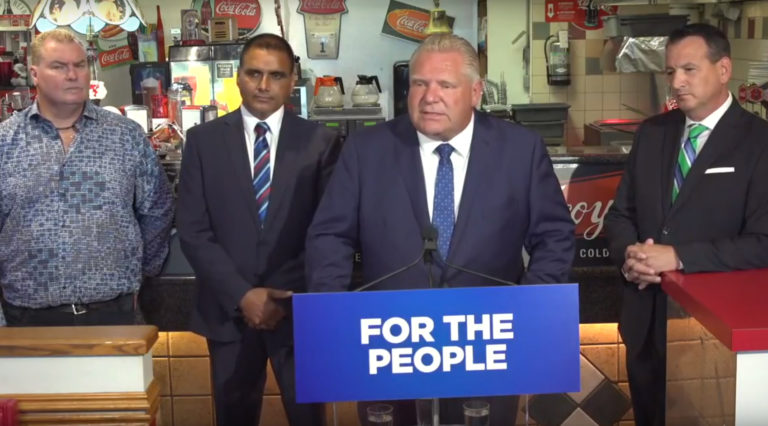 Foto DOUG FORD crédito GOVERNO DE ONTÁRIO