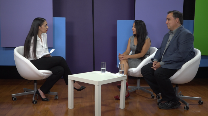 Rowena Santos e Paul Vicente