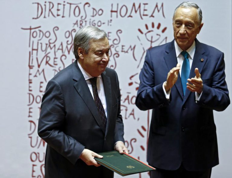 MARCELO REÚNE-SE HOJE COM GUTERRES EM NOVA IORQUE ANTES DA ASSEMBLEIA GERAL DA ONU