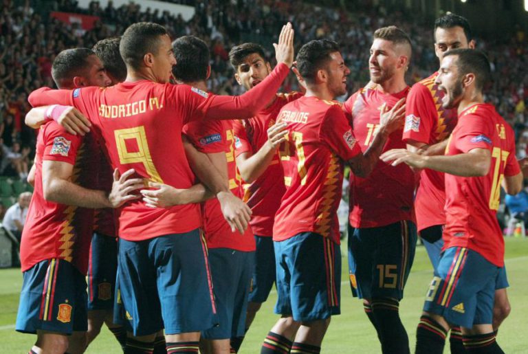 VICE-CAMPEÃ MUNDIAL CROÁCIA ‘CAI COM ESTRONDO’ EM ESPANHA PARA A LIGA DAS NAÇÕES