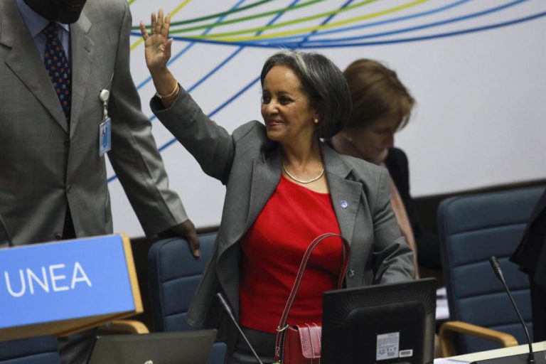 SAHLE-WORK É A PRIMEIRA MULHER PRESIDENTE DA ETIÓPIA
