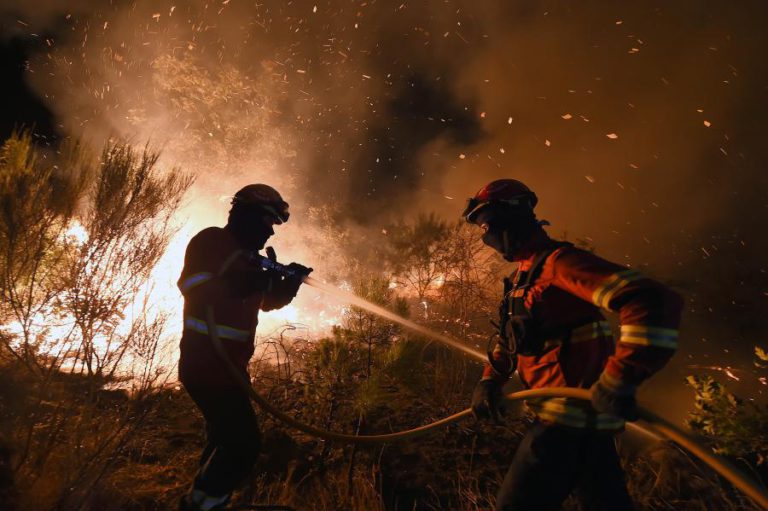 QUASE 300 BOMBEIROS COMBATEM CHAMAS EM OLIVEIRA DE AZEMÉIS