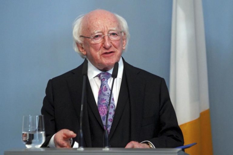 PRESIDENTE DA IRLANDA EM VIAS DE SER REELEITO PARA SEGUNDO MANDATO DE SETE ANOS