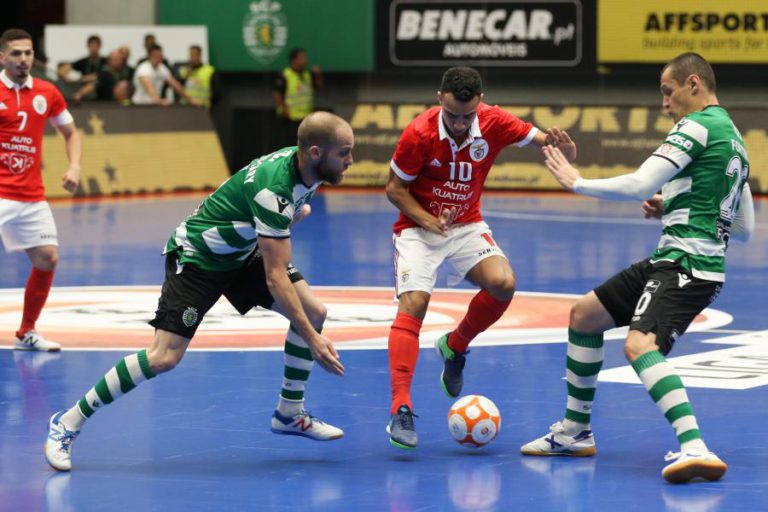 BENFICA E SPORTING DEFRONTAM-SE NA ÚLTIMA RONDA NO GRUPO DA ‘CHAMPIONS’ DE FUTSAL
