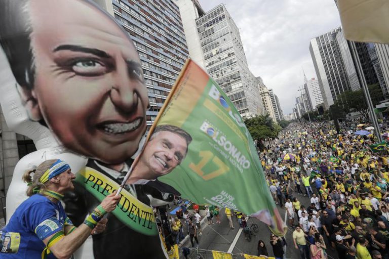 BRASIL/ELEIÇÕES: BOLSONARO VOLTA A CRESCER E LIDERA COM 31% DOS VOTOS – SONDAGEM