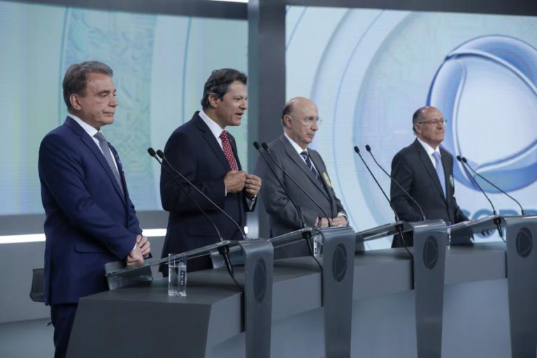 BRASIL/ELEIÇÕES: CANDIDATOS UNIDOS EM DEBATE CONTRA BOLSONARO E HADDAD