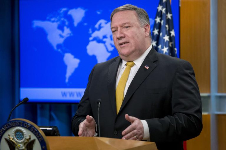 CHINA ESPERA QUE VISITA DE MIKE POMPEO AJUDE A RESTABELECER A CONFIANÇA MÚTUA