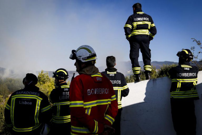 INCÊNDIO EM CASCAIS/SINTRA FEZ 21 FERIDOS LIGEIROS
