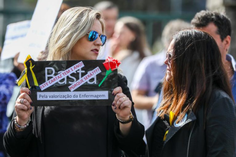 ADESÃO À GREVE DOS ENFERMEIROS DE 71,1% A NÍVEL NACIONAL