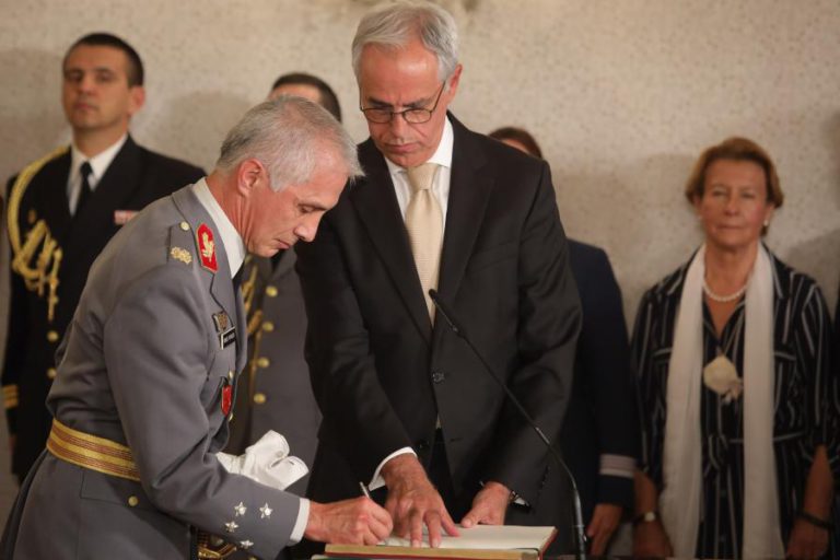 PRESIDENTE DEU POSSE A NUNES DA FONSECA COMO CHEFE DO ESTADO-MAIOR DO EXÉRCITO