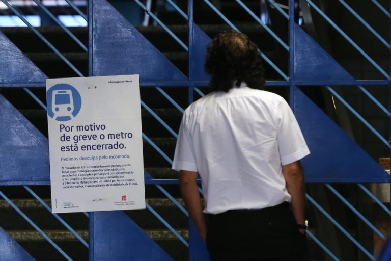 METRO DE LISBOA EM GREVE TAMBÉM NA QUINTA-FEIRA NO ÚLTIMO DIA DA WEB SUMMIT