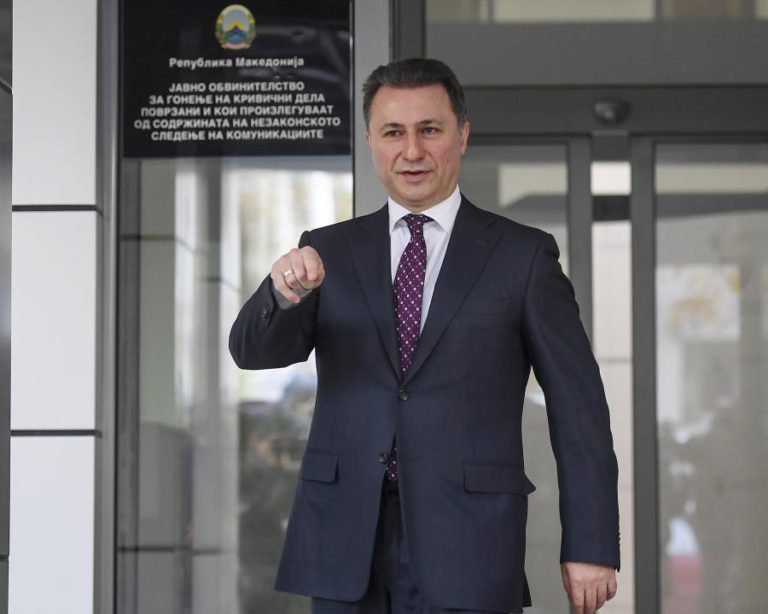 GOVERNO HÚNGARO CONFIRMA PEDIDO DE ASILO DE EX-PM DA MACEDÓNIA EM FUGA