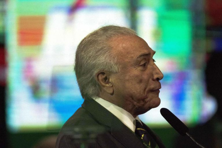 MICHEL TEMER RECEBE HOJE PRESIDENTE ELEITO