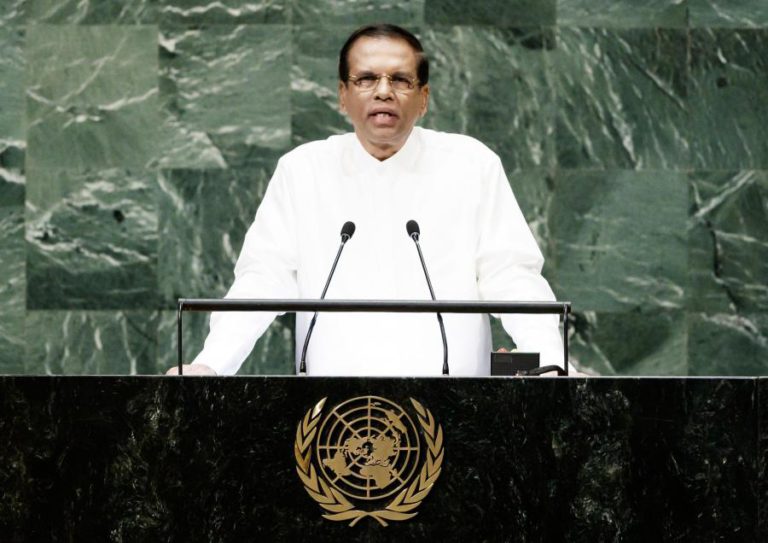 PRESIDENTE DO SRI LANKA DISSOLVE PARLAMENTO E CONVOCA ELEIÇÕES