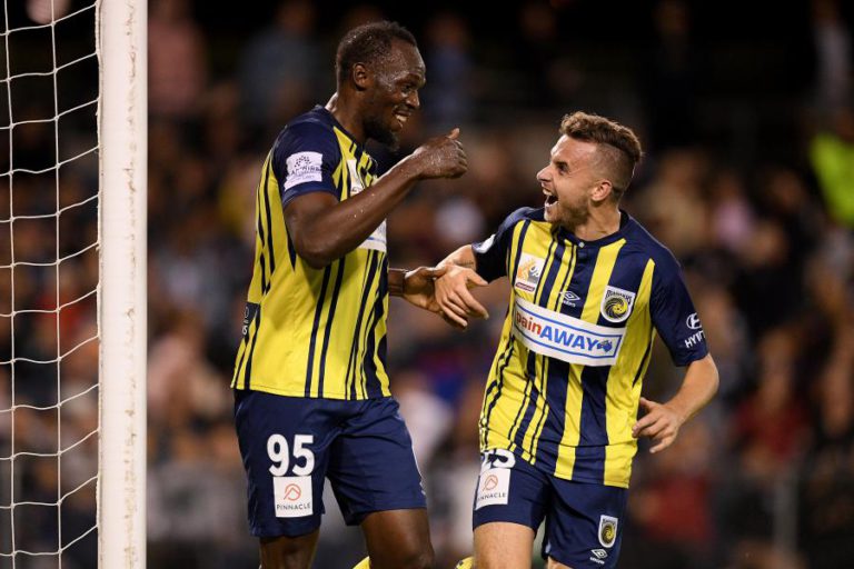 USAIN BOLT DEIXA CLUBE DE FUTEBOL AUSTRALIANO CENTRAL COAST MARINERS