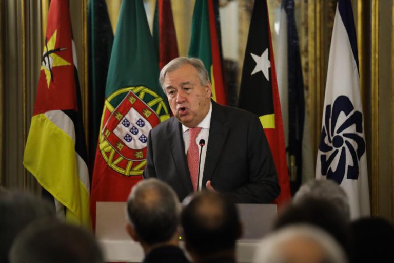 ANTÓNIO GUTERRES  DIZ QUE CPLP É “UM DOS MAIS FORTES PILARES DE APOIO” ÀS NAÇÕES UNIDAS