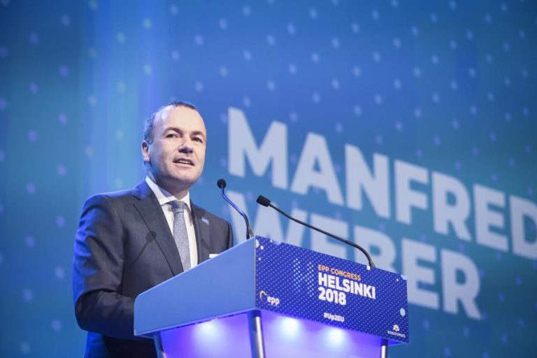 WEBER É O CANDIDATO DO PPE À PRESIDÊNCIA DA COMISSÃO EUROPEIA