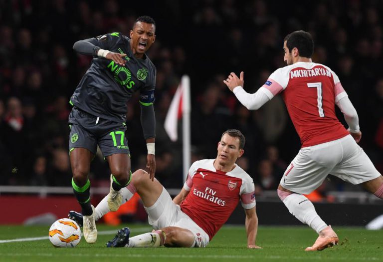 SPORTING EMPATA COM ARSENAL E VÊ APURAMENTO MAIS PRÓXIMO