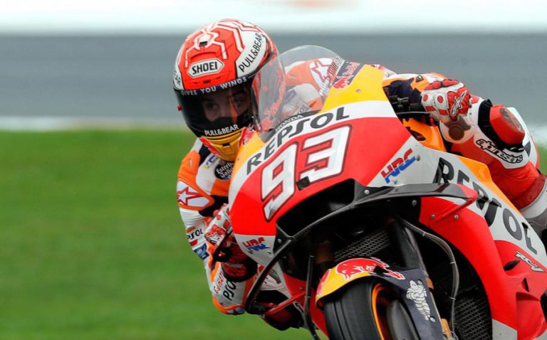 MARC MÁRQUEZ VENCEU PRÉMIO DE MELHOR PILOTO NA QUALIFICAÇÃO DE MOTOGP EM 2018