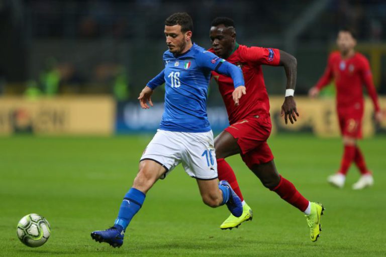 PORTUGAL E ITÁLIA EMPATADOS A ZERO, AO INTERVALO DO JOGO DA LIGA DAS NAÇÕES