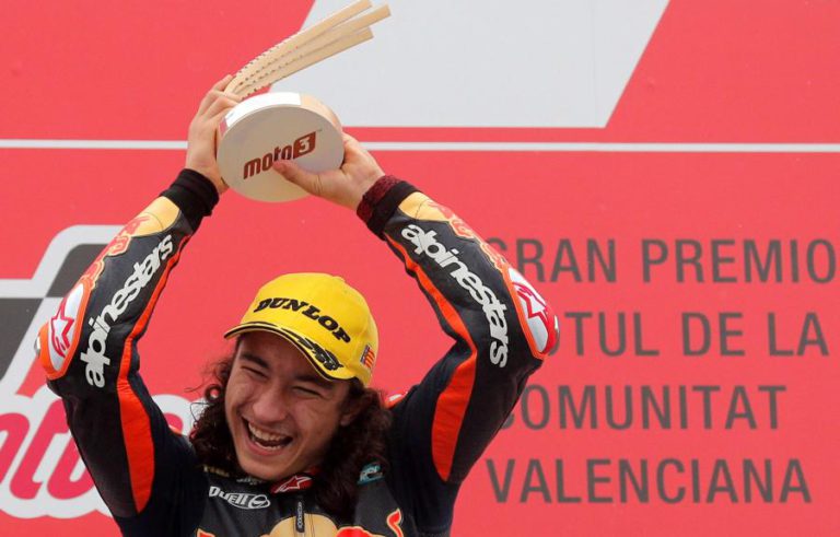 CAN ÖNCÜ É O MAIS NOVO DE SEMPRE A VENCER CORRIDA DO MUNDIAL DE MOTO3