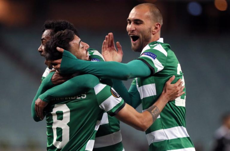 SPORTING GOLEIA QARABAG E ASSEGURA 16 AVOS DE FINAL