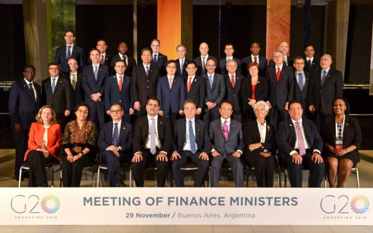 BOLSAS EUROPEIAS EM QUEDA NO ARRANQUE DA CIMEIRA DO G20 NA ARGENTINA