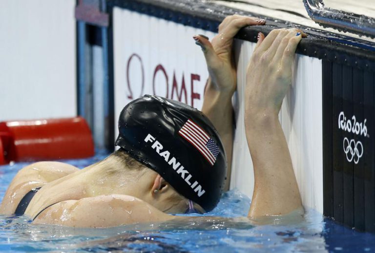 DORES CRÓNICAS ‘REFORMAM’ PENTACAMPEÃ OLÍMPICA MISSY FRANKLIN AOS 23 ANOS
