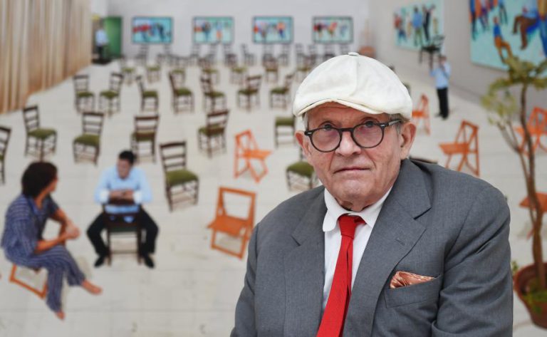 CHRISTIE’S VOLTA A LEVAR A LEILÃO QUADRO DE DAVID HOCKNEY EM MARÇO