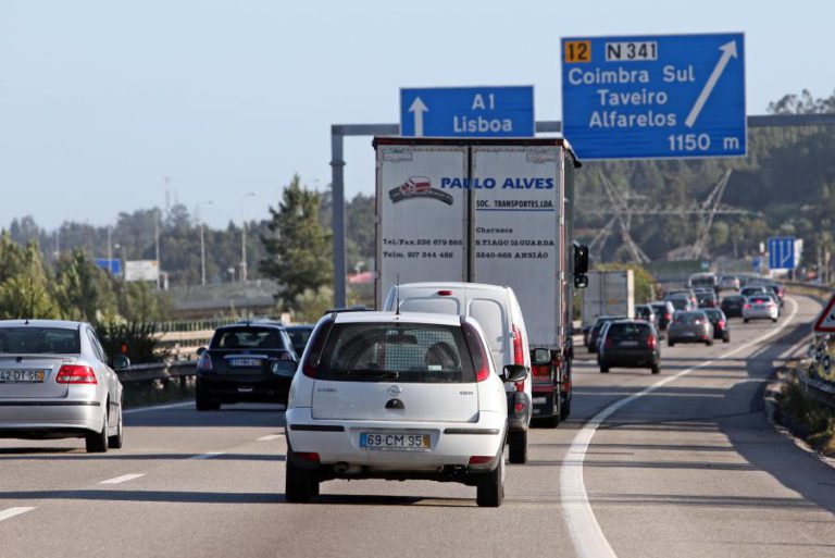 VIAGENS MAIS CARAS NA A1 (LISBOA-PORTO) E NA A2 (LISBOA-ALGARVE) A PARTIR DE TERÇA-FEIRA