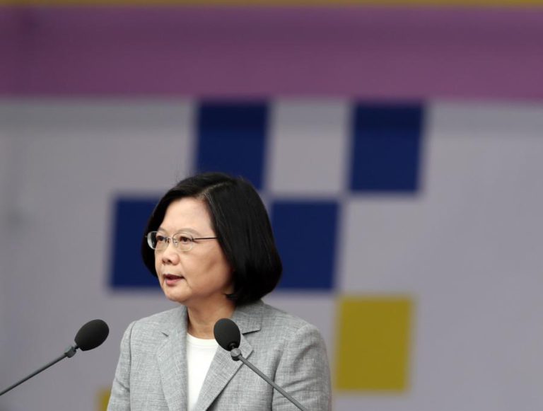 PRESIDENTE DE TAIWAN PEDE PARA A CHINA RESPEITAR A DEMOCRACIA INSULAR