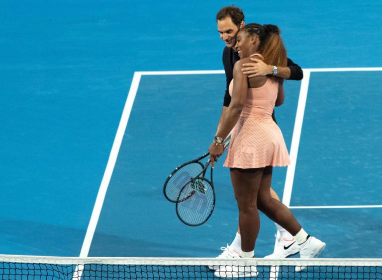 FEDERER VENCE SERENA WILLIAMS EM PARES MISTOS NA TAÇA HOPMAN