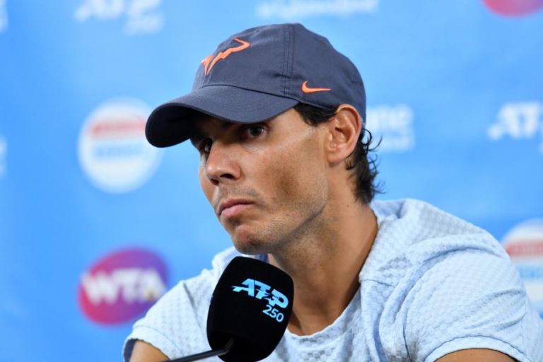 NADAL DESISTE DO TORNEIO DE BRISBANE DEVIDO A LESÃO