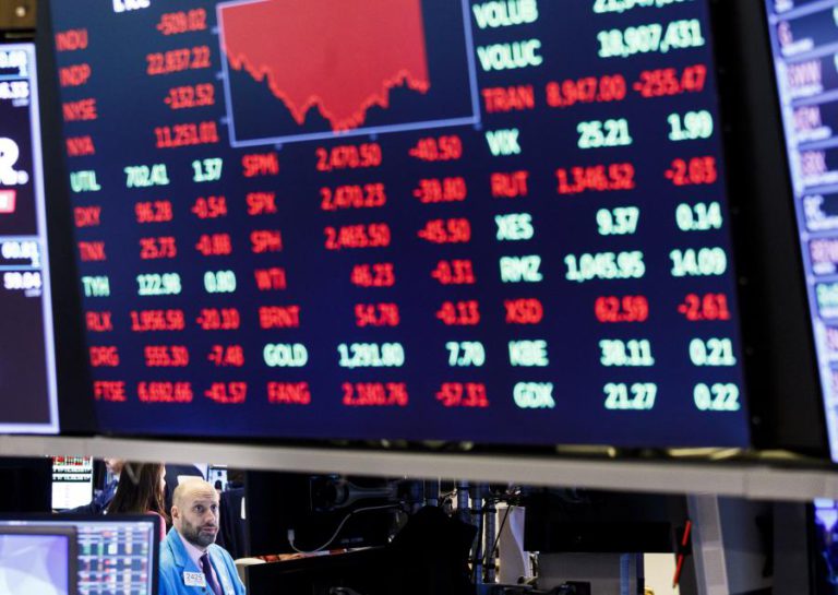 WALL STREET RECUA APÓS TERMINAREM NEGOCIAÇÕES COMERCIAIS EUA-CHINA