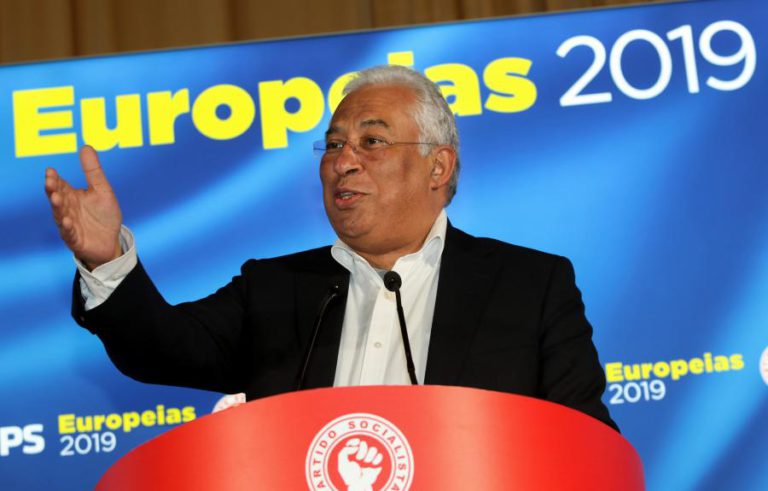 COSTA DIZ QUE PS É QUEM MELHOR DEFENDE A EUROPA EM PORTUGAL