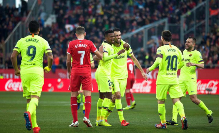 NELSON SEMEDO LANÇA FC BARCELONA PARA SÉTIMA VITÓRIA CONSECUTIVA