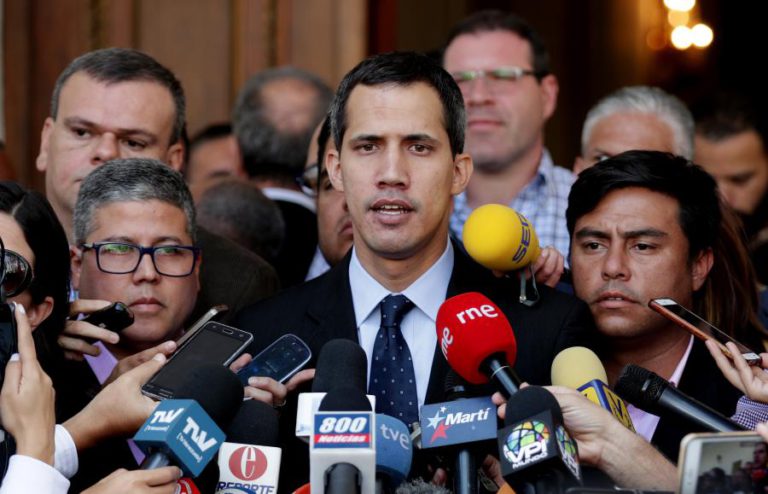 JUAN GUAIDÓ APRESENTOU PLANO PARA COMBATER CRISE NA VENEZUELA QUE INCLUI GOVERNO DE TRANSIÇÃO