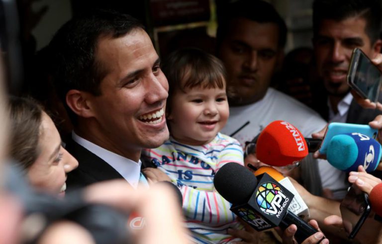 JUAN GUAIDÓ DESCARTA RISCO DE UMA GUERRA CIVIL NA VENEZUELA