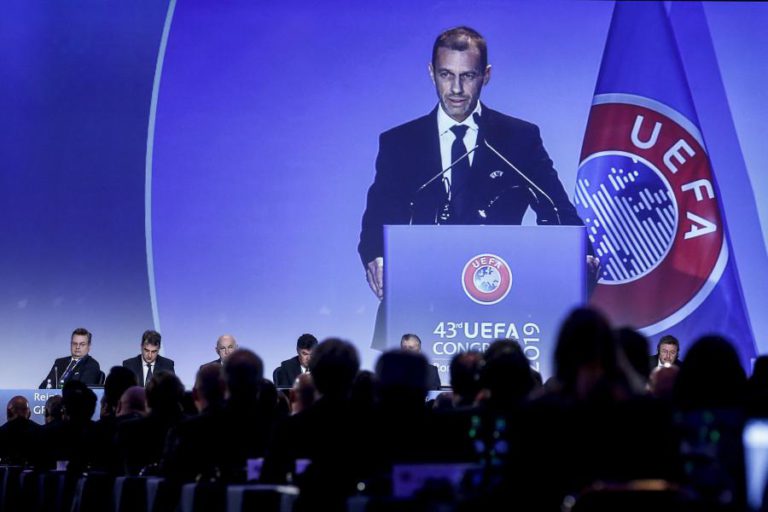 CEFERIN REELEITO PRESIDENTE DA UEFA ATÉ 2023