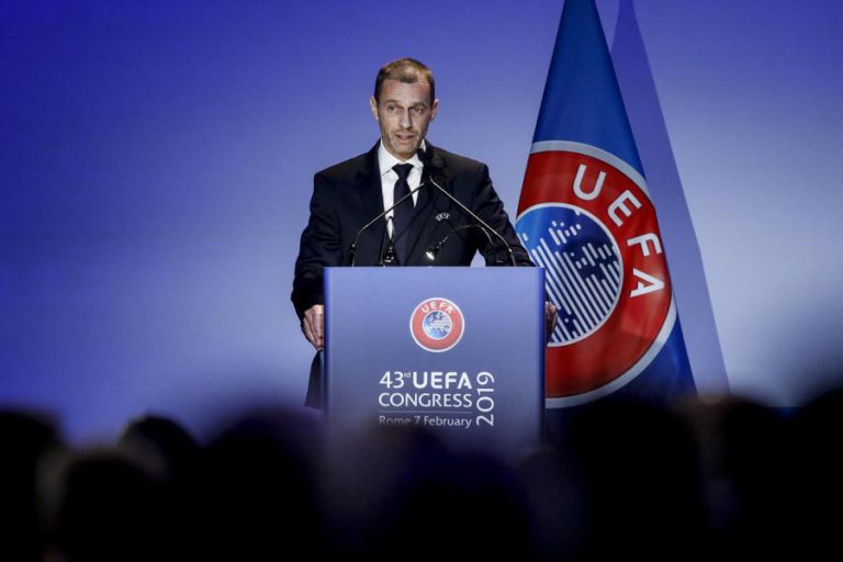 PRESIDENTE DA UEFA GARANTE QUE NÃO HAVERÁ SUPERLIGA EUROPEIA