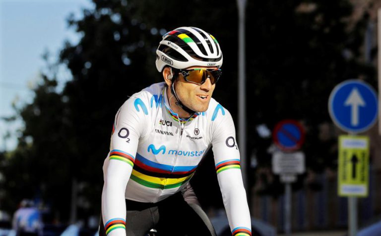 VALVERDE CONSEGUE PRIMEIRA VITÓRIA COMO CAMPEÃO DO MUNDO DE CICLISMO